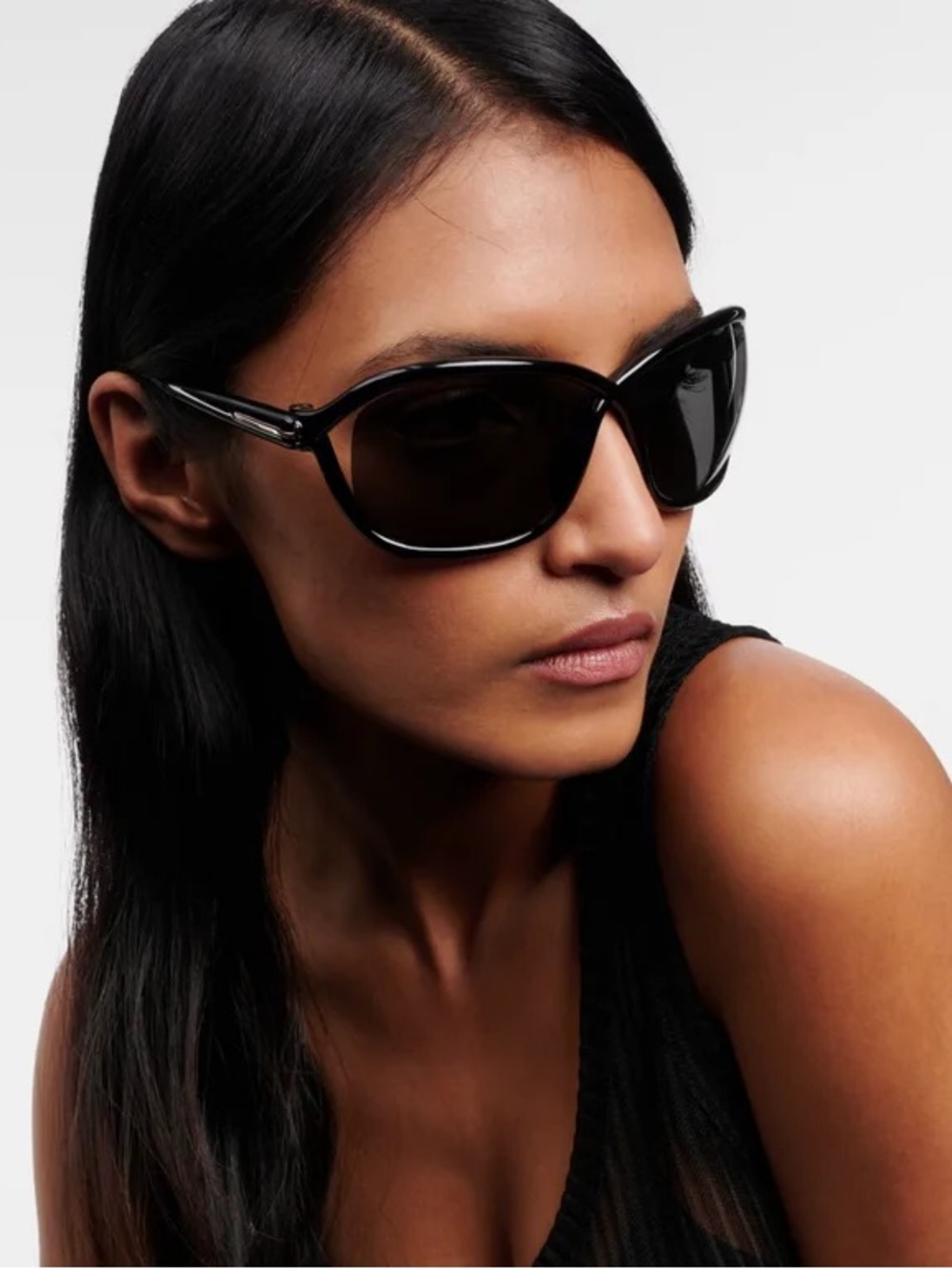 TOM FORD FERNANDA VIOLET GRADIENT SUNGLASSES TF1069